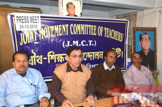 Joint Movement Committee of Teachers holds Press Meet 